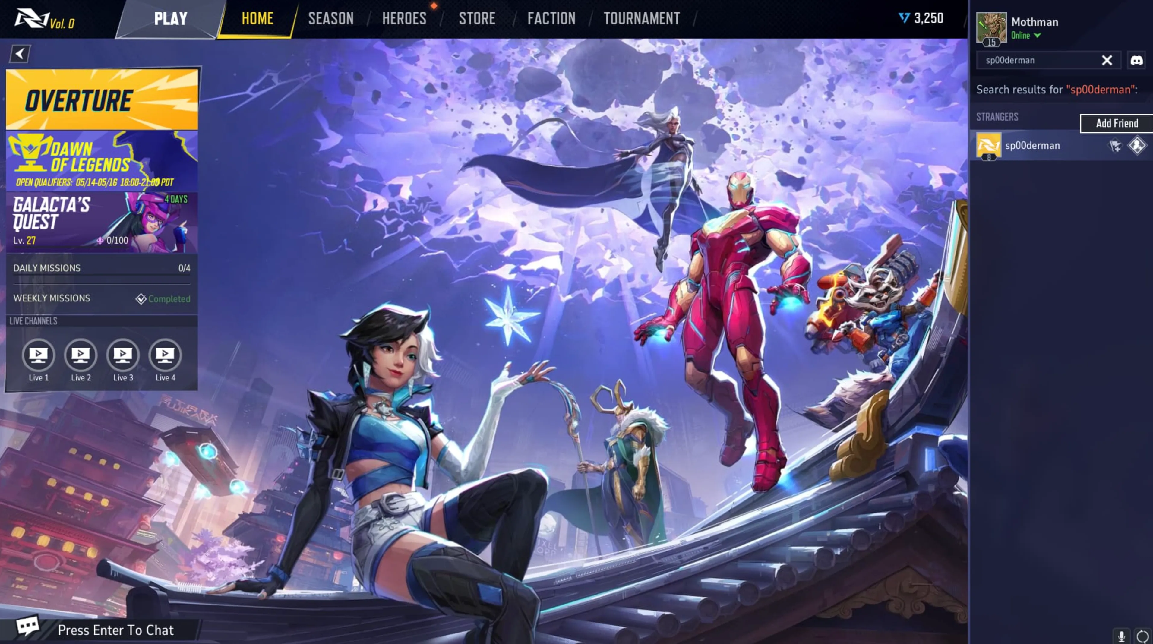 How To Add Friends In Marvel Rivals